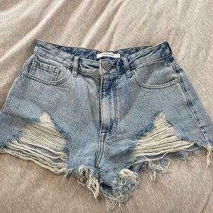 PacSun high rise festival shorts